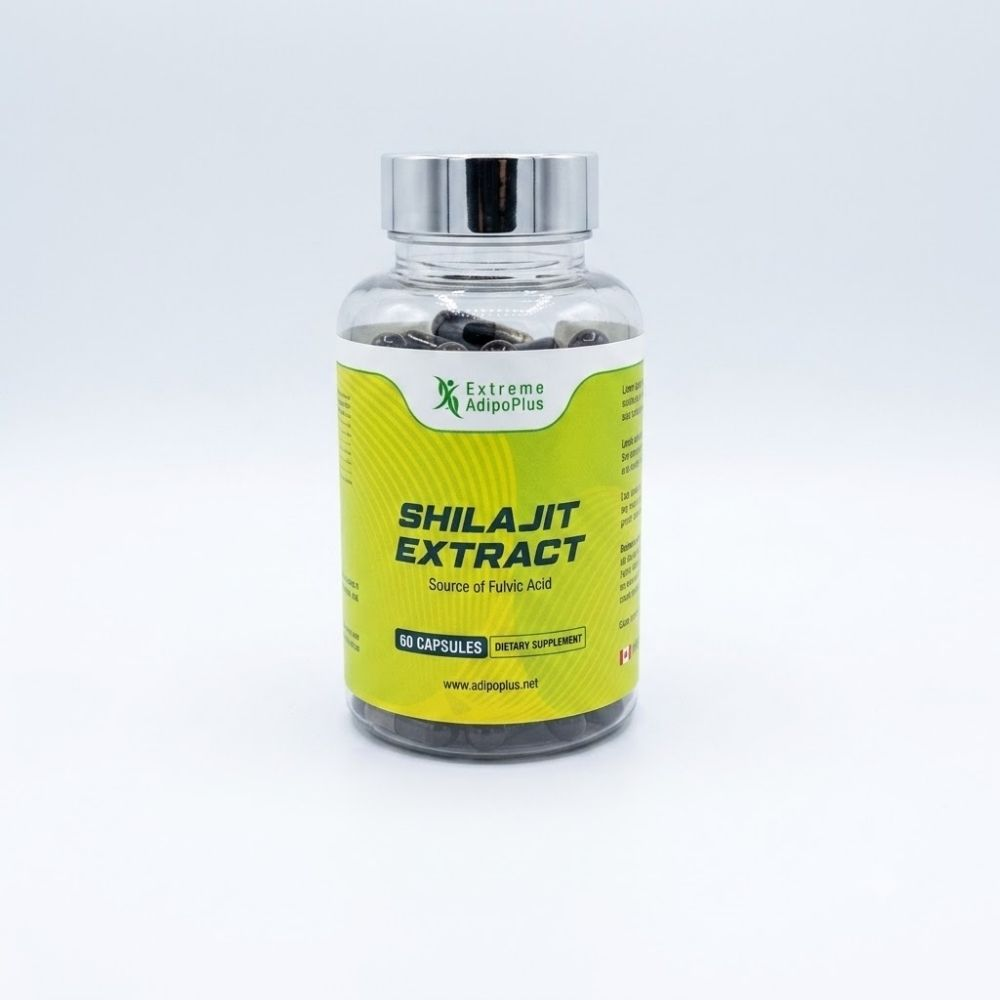 Adipo Plus Extreme Shilajit Extract – Fulvik Asit Kaynağı Doğal Enerji ve Performans Desteği 500 mg 60 Kapsül