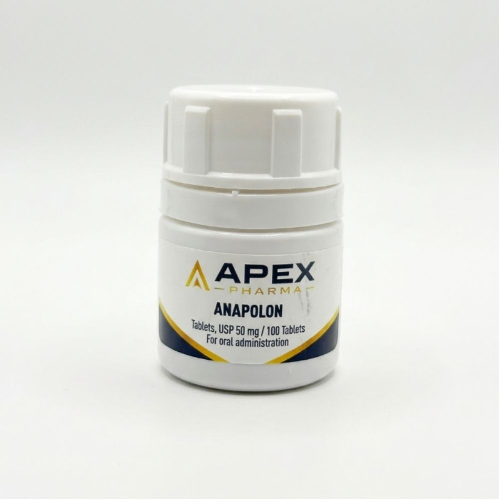 Apex Pharma Oxymethelone (Anapolon) 50 Mg 100 Tablet