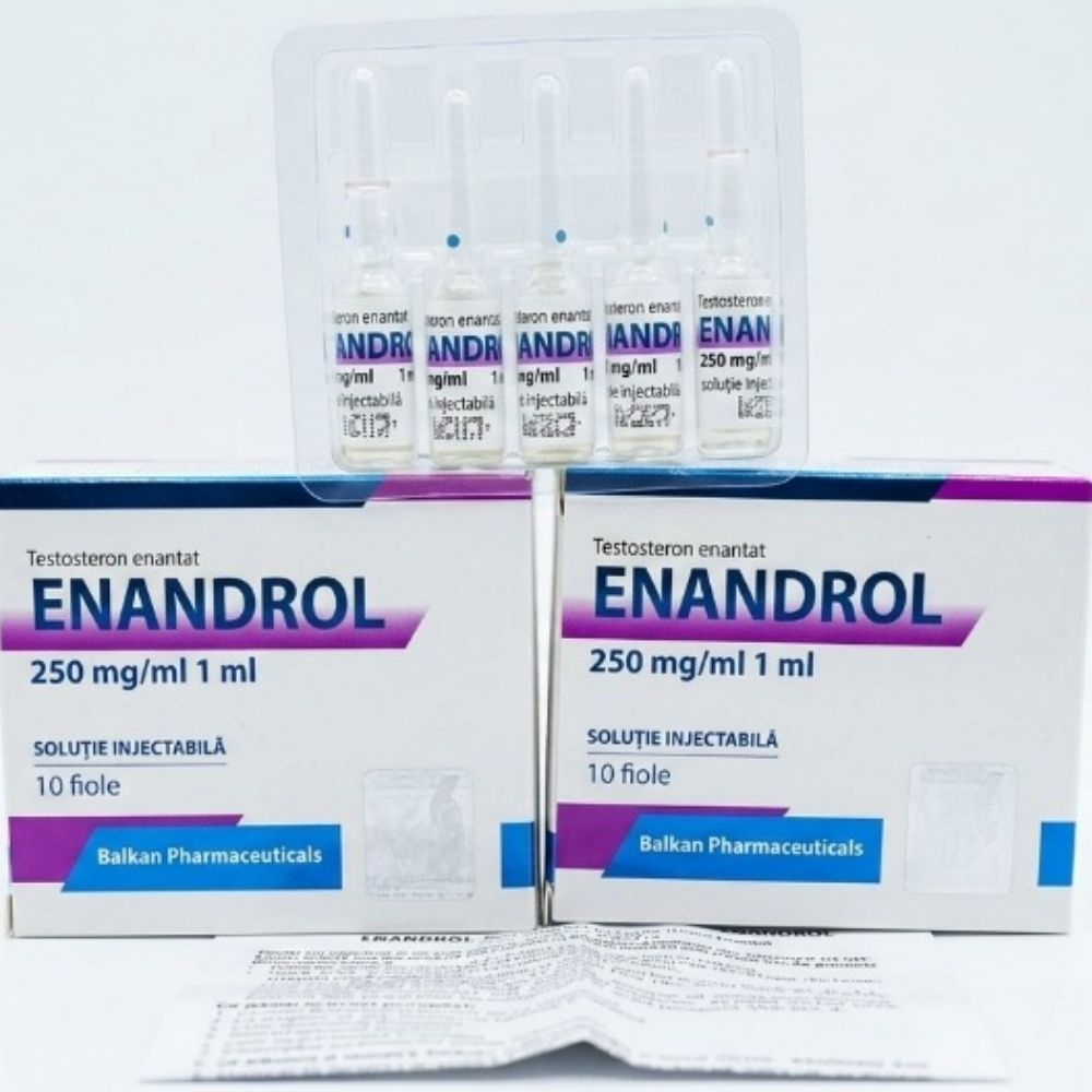 Balkan Pharma Testesterone Enanthale 250mg 10 Ampul (Yeni Seri)
