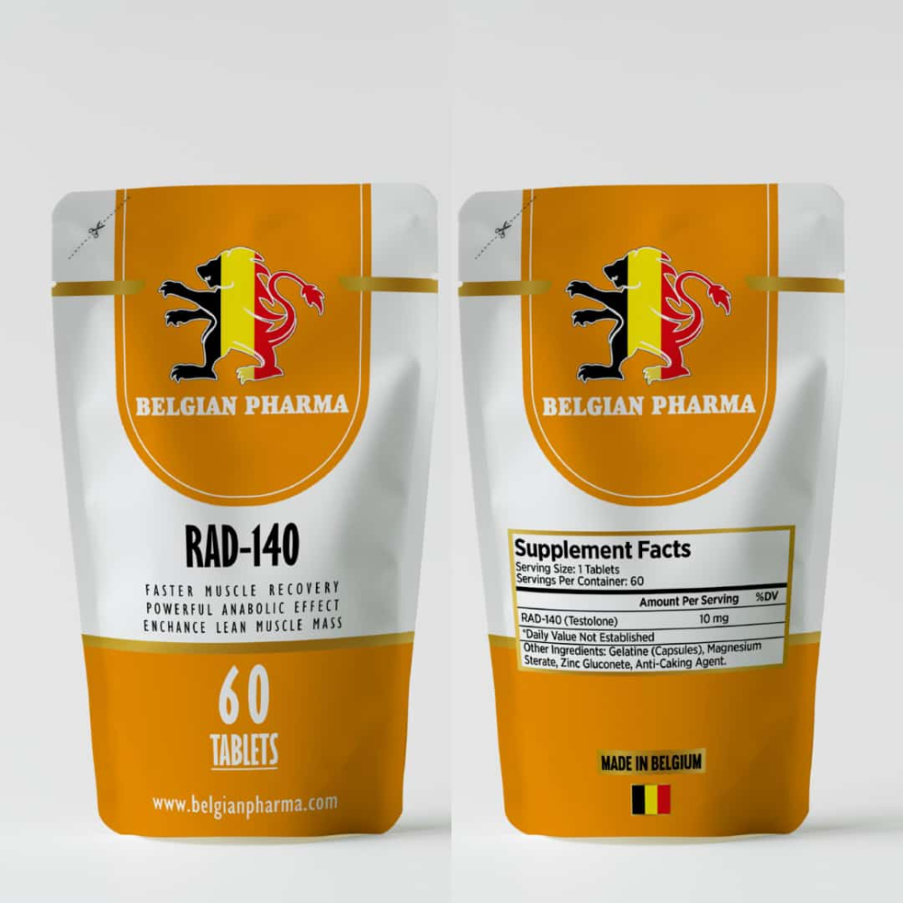 Belgian Pharma RAD-140 ( Testolone ) 10 Mg 60 Tablet