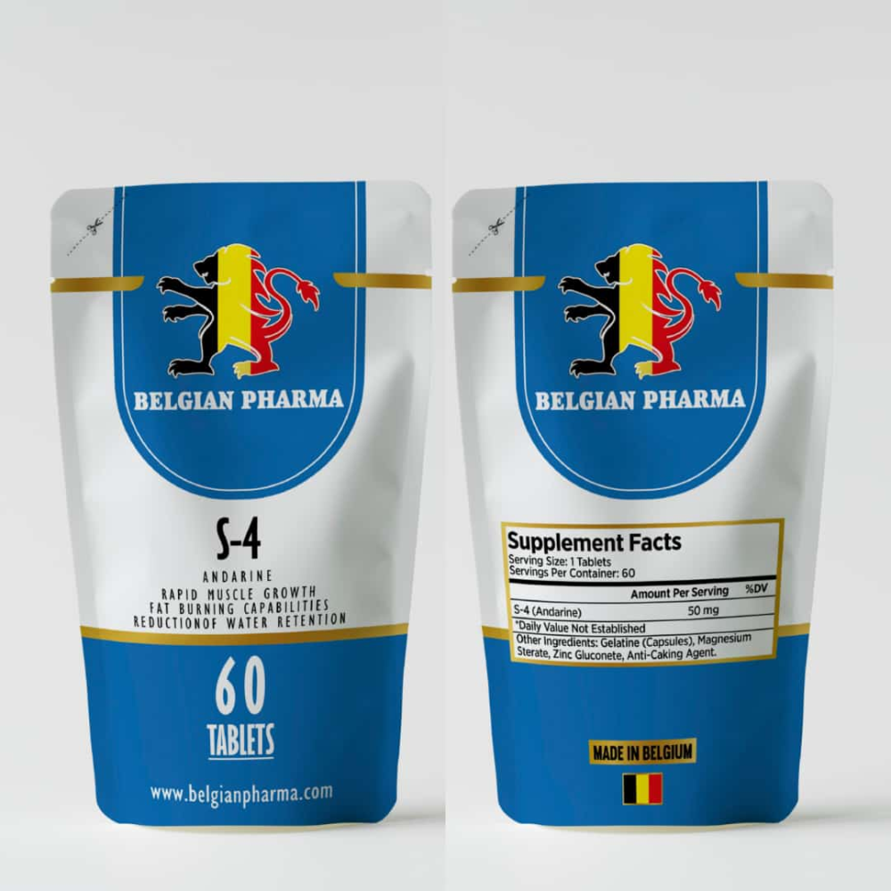 Belgian Pharma S-4 (Andarine) 50 Mg 60 Tablet