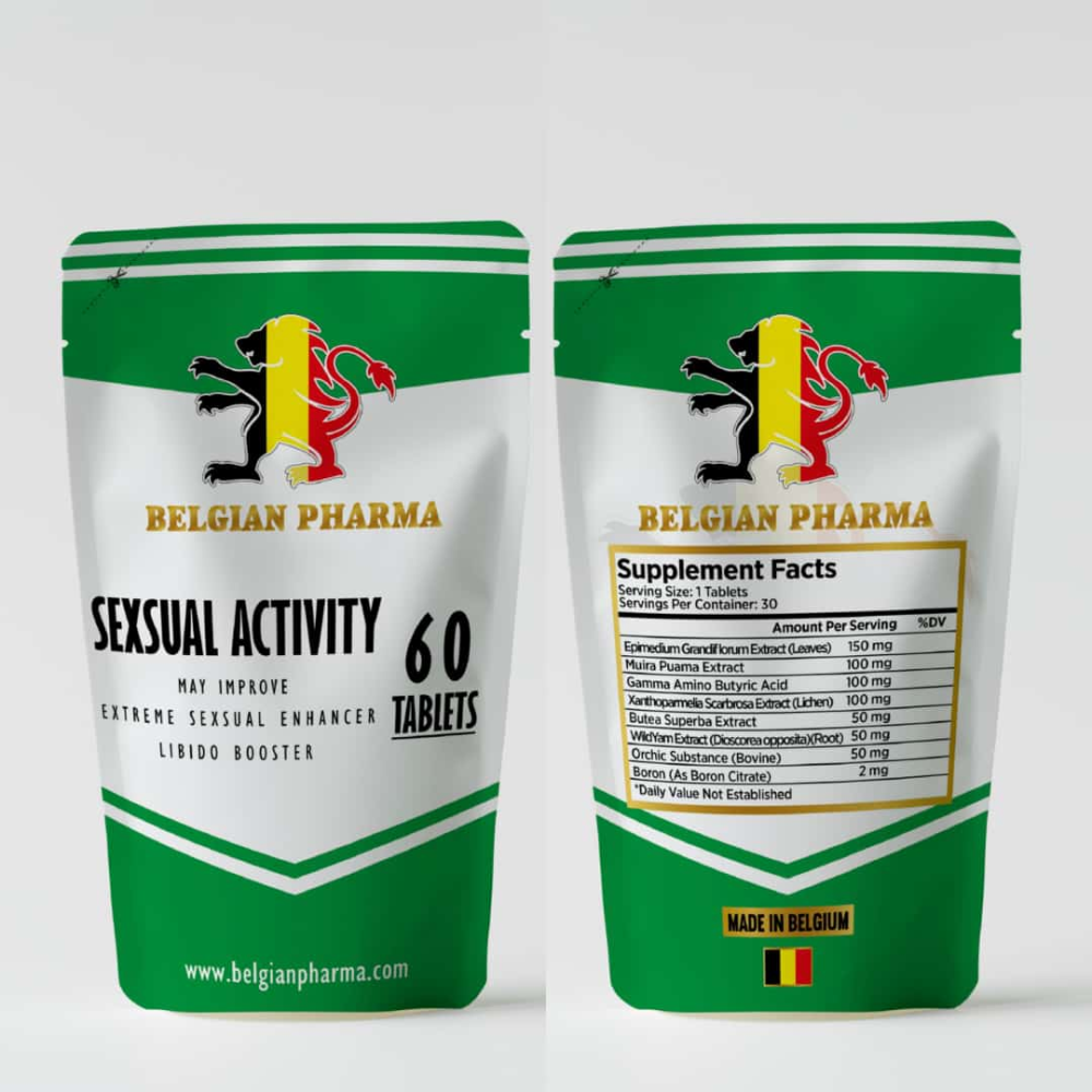 Belgian Pharma Sexual Activity 572 Mg 60 Tablet