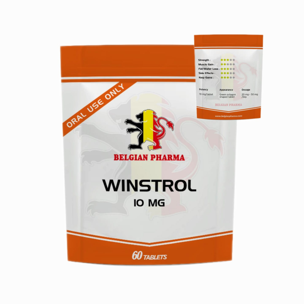 Belgian Pharma  Winstrol ( Stanozolol ) 10 Mg 60 Tablet
