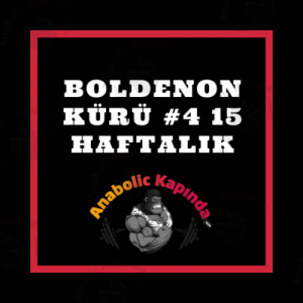 Boldenon Kürü #4 15 Haftalık