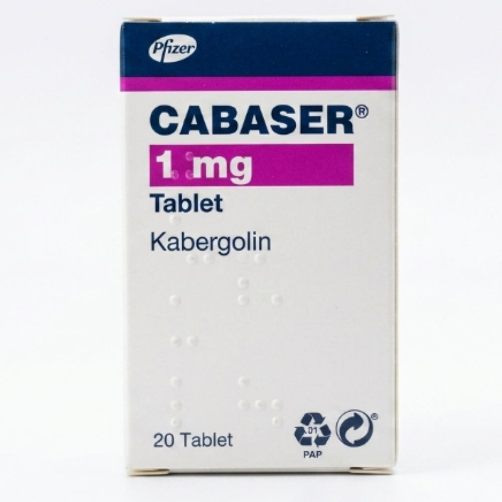 Cabaser 1 Mg 20 Tablet