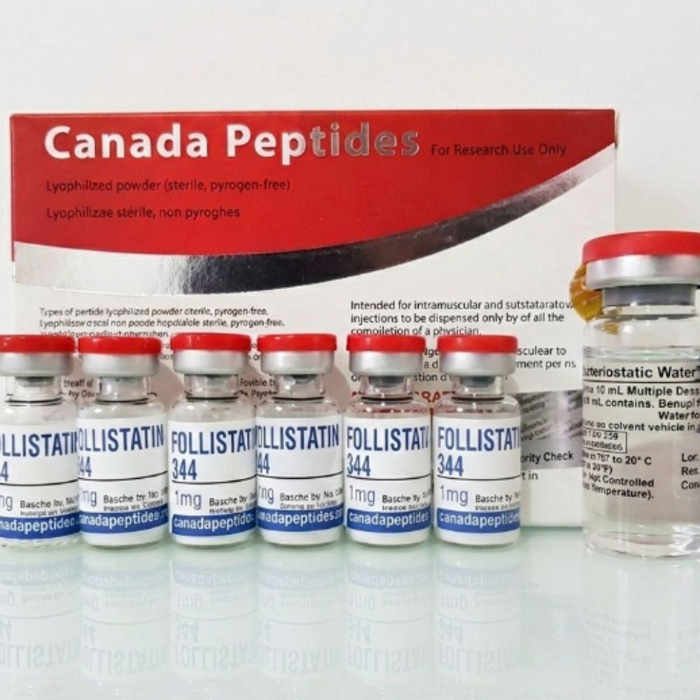 Canada Peptides Follistatin 1mg 5 Flakon + Antiibakteriyel Su