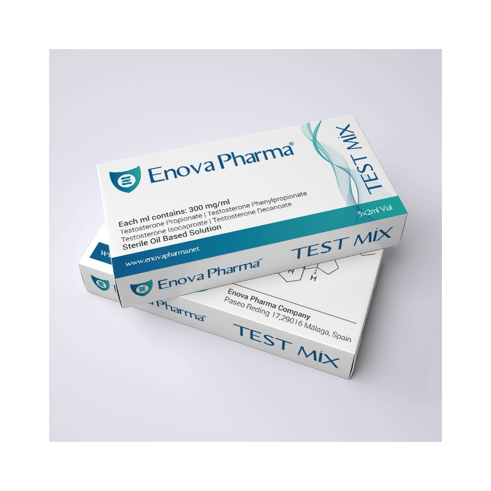 Enova Pharma  Testesterone Mix ( Sustanon ) 300 Mg 5x2Ml Ampul