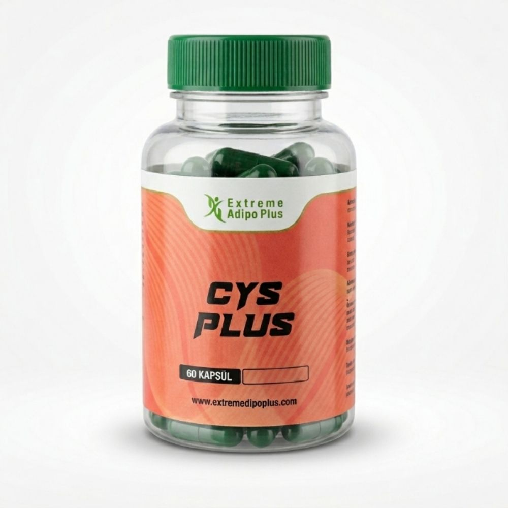 Extreme Adipo Plus CYS Plus – Detoks & Antioksidan Destek | Bağışıklık, Enerji ve Metabolizma | 60 Kapsül