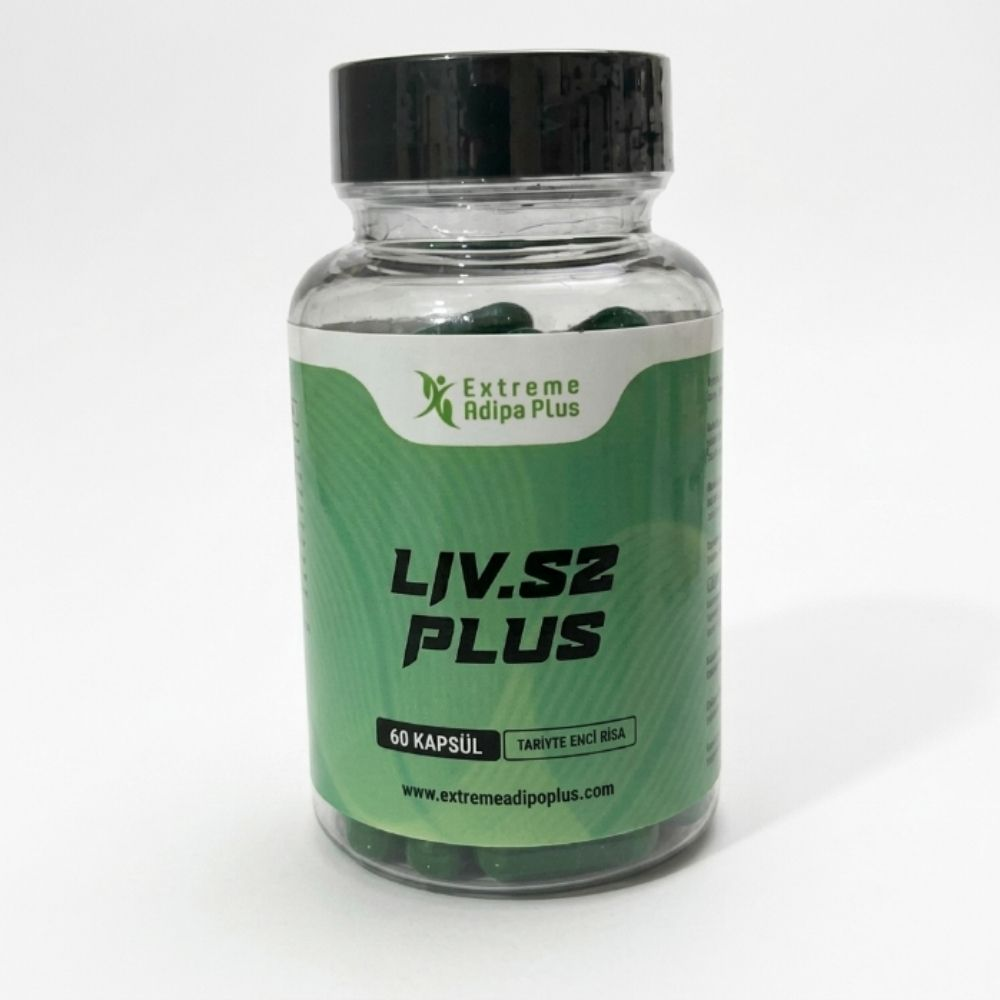 Extreme Adipo Plus LIV52 Plus – Karaciğer Destek & Detoks | Glutatyon & Bitkisel Formül | 60 Kapsül