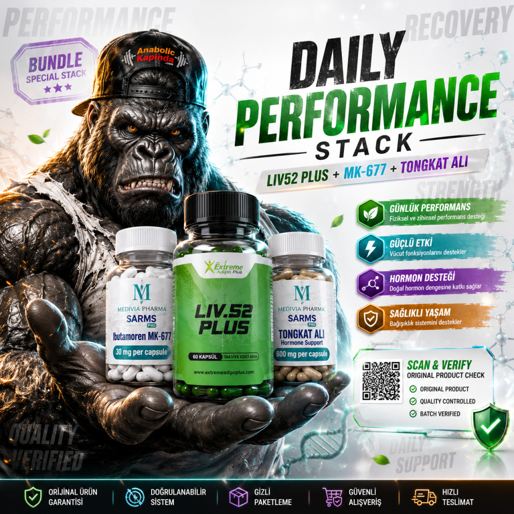Extreme Adipo LIV 52 Plus  + Medivia MK-677 + Medivia Tongkat Ali Bundle