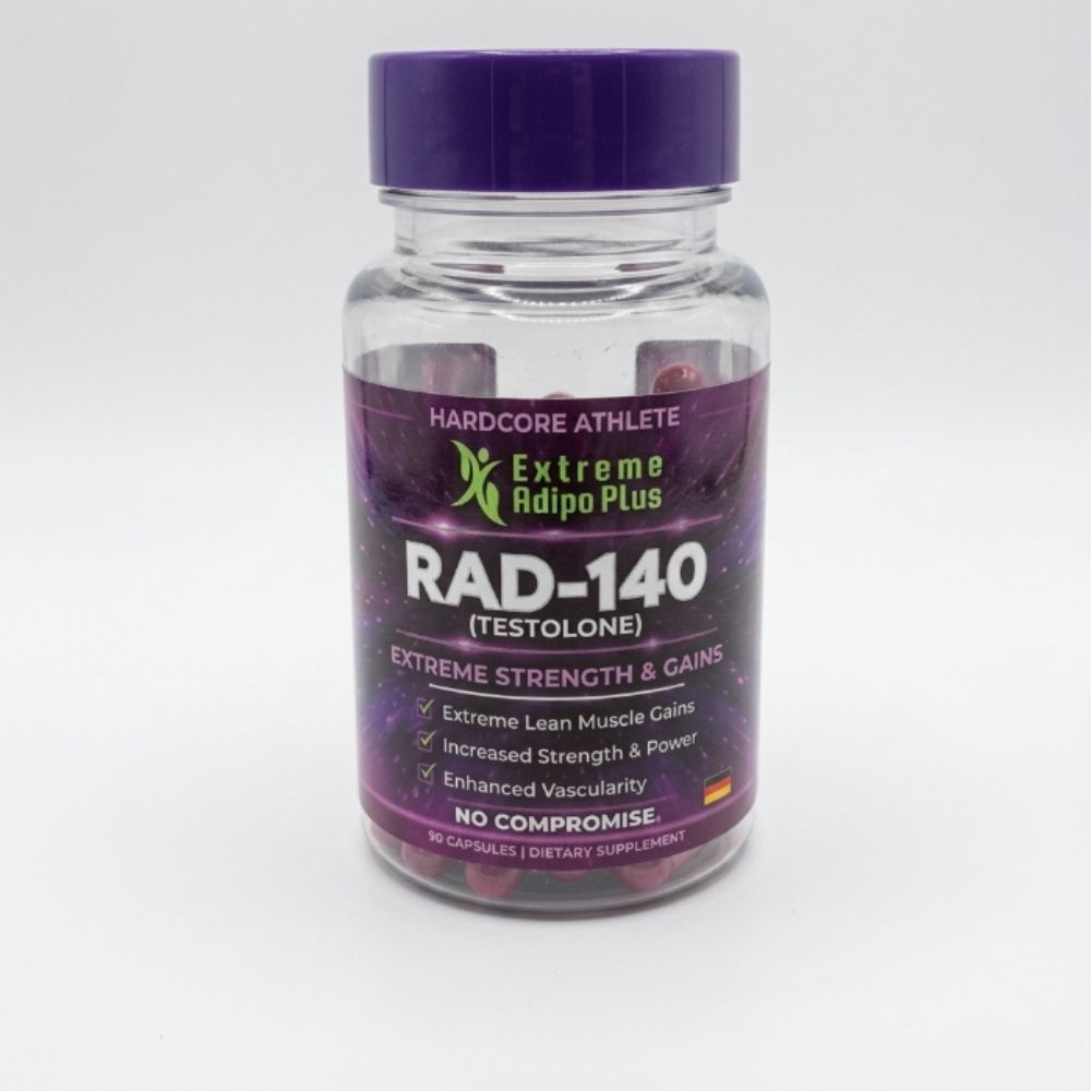 Extreme Adipo Plus RAD-140 (Testolone) – Güç & Lean Kas Artışı | Performans ve Dayanıklılık Desteği | 30 Kapsül
