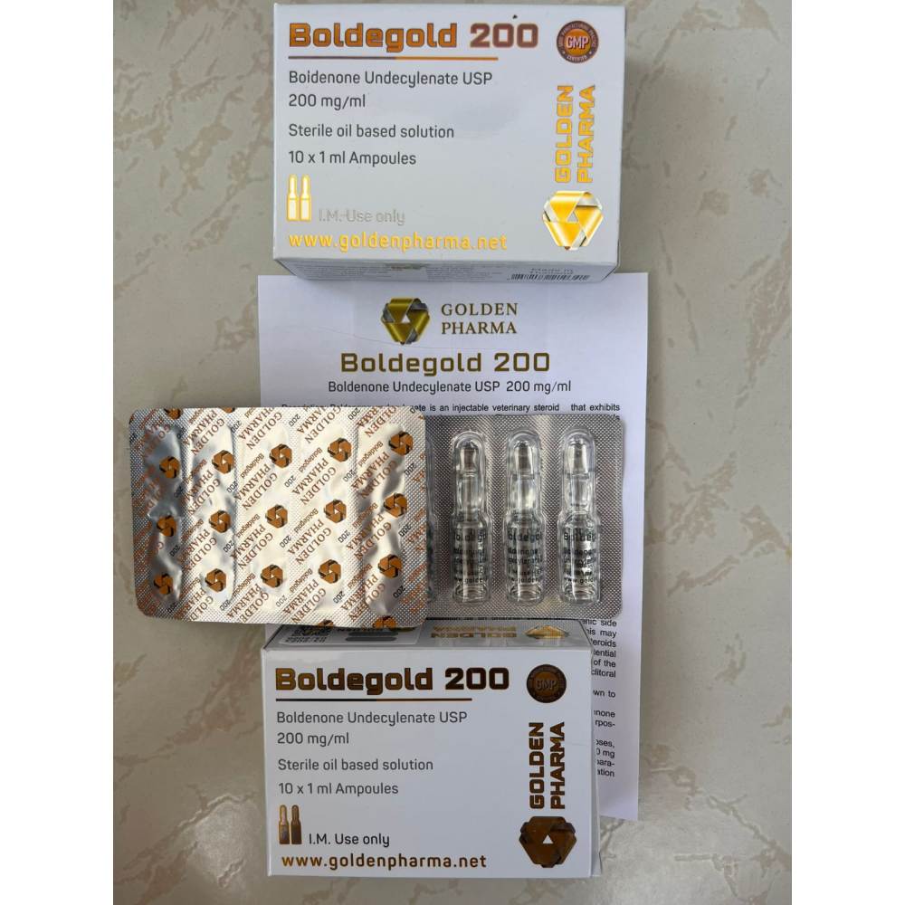 Golden Pharma Boldenone 200 Mg 10 Ampul