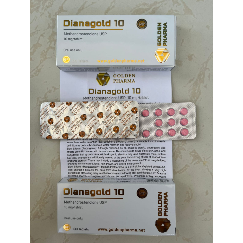 Golden Pharma Dianabol 10 Mg 100 Tablet