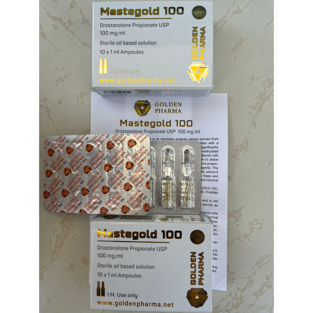 Golden Pharma Drostanolone Propionat ( Masteron )100 Mg 10 Ampul