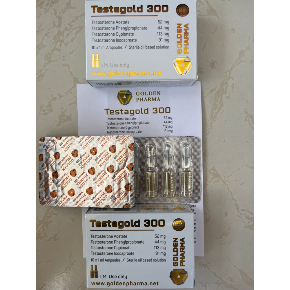 Golden Pharma Testosteron Mix  300 Mg 10 Ampul