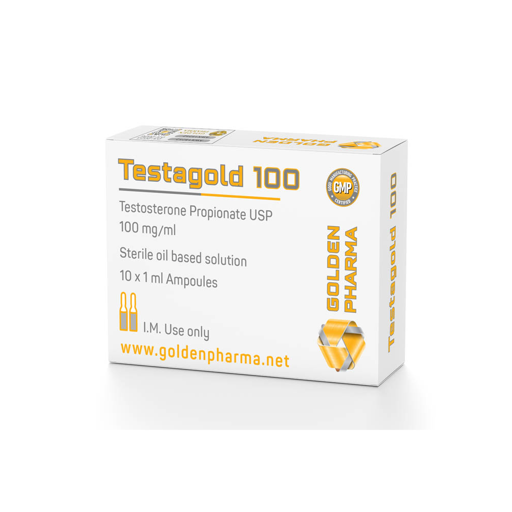 Golden Pharma Testosteron Propionate 100 Mg 10 Ampul