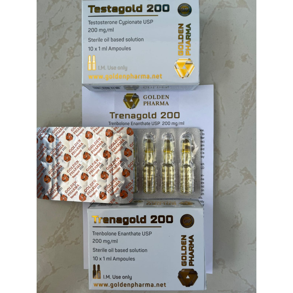Golden Pharma  Trenbolone Enanthate 200 Mg 10 Ampul