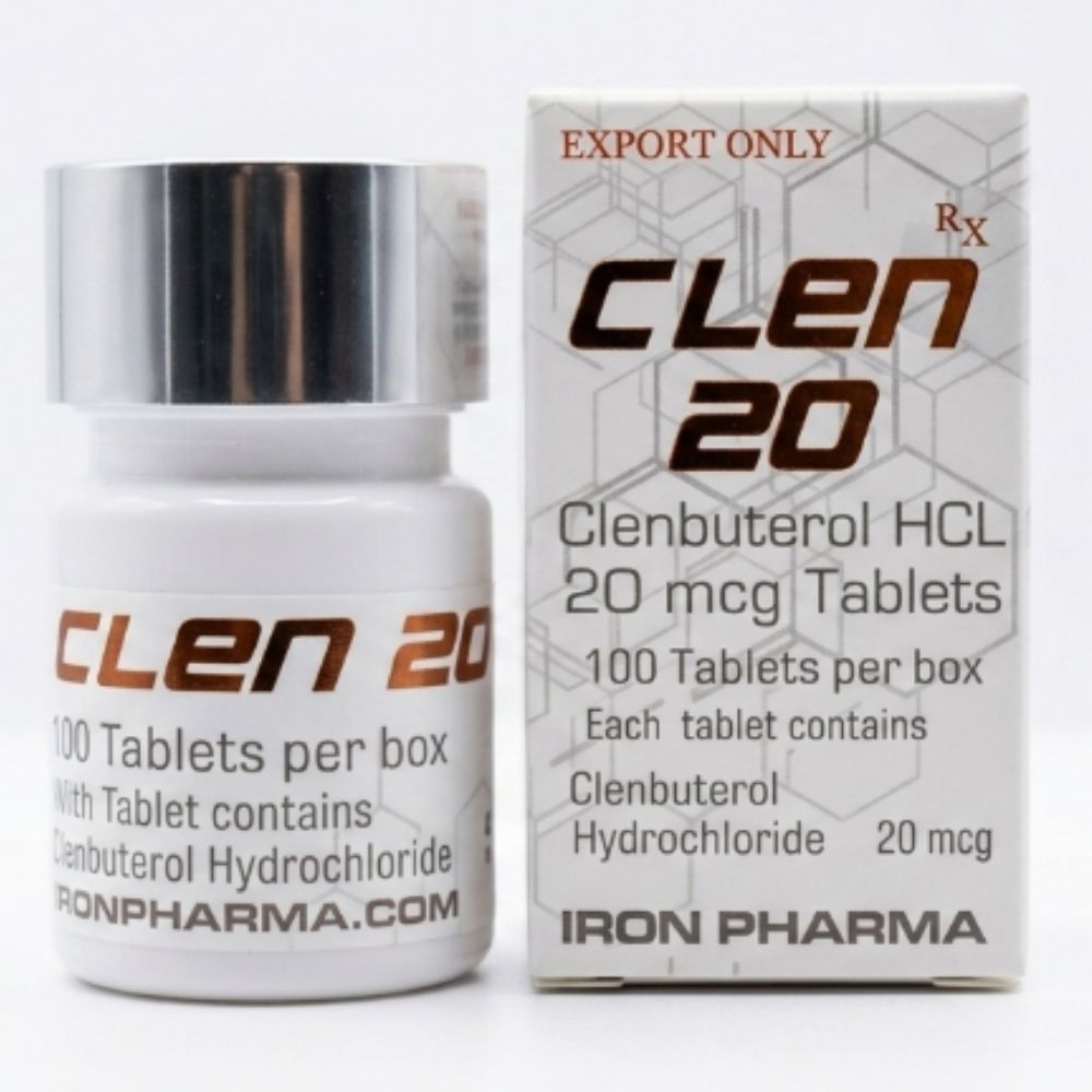 Iron Pharma Clenbuterol 100 Tablet 20mg