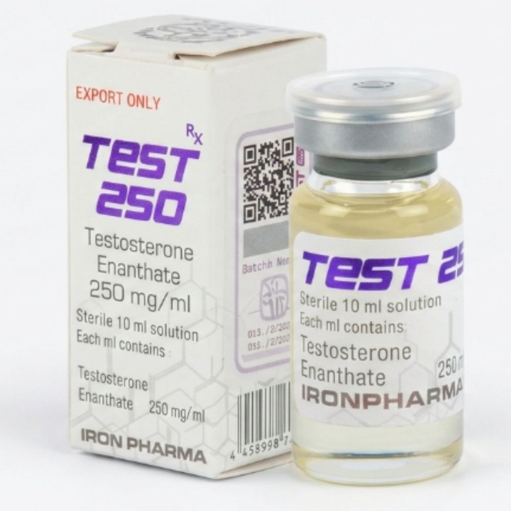 Iron Pharma Testesterone Enanthale 250mg 10 Ml