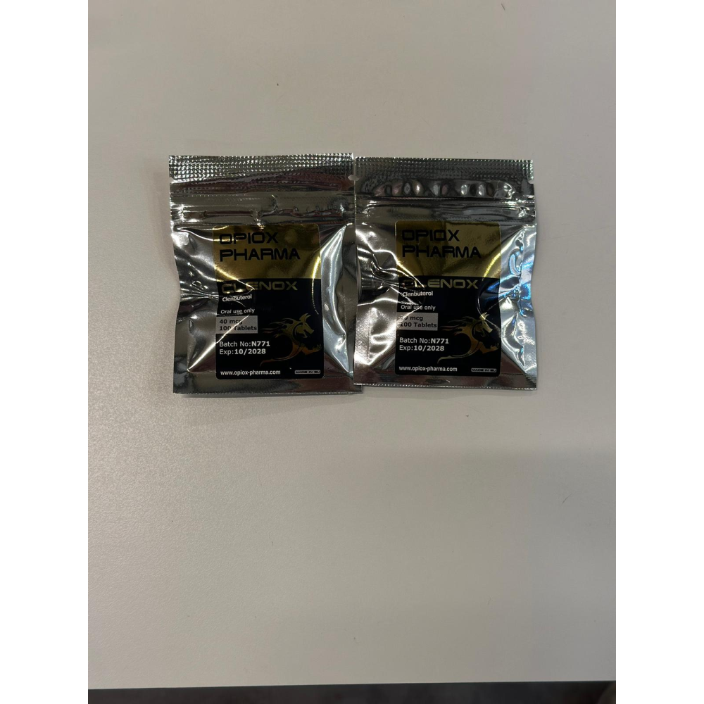Opiox Pharma Clenbuterol 40 mcg 100 Tablet