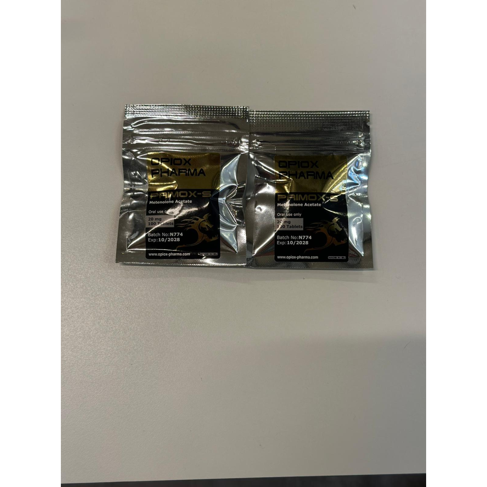 Opiox Pharma Primobolan - Methenolone Acetate 20 mg 100 Tablet