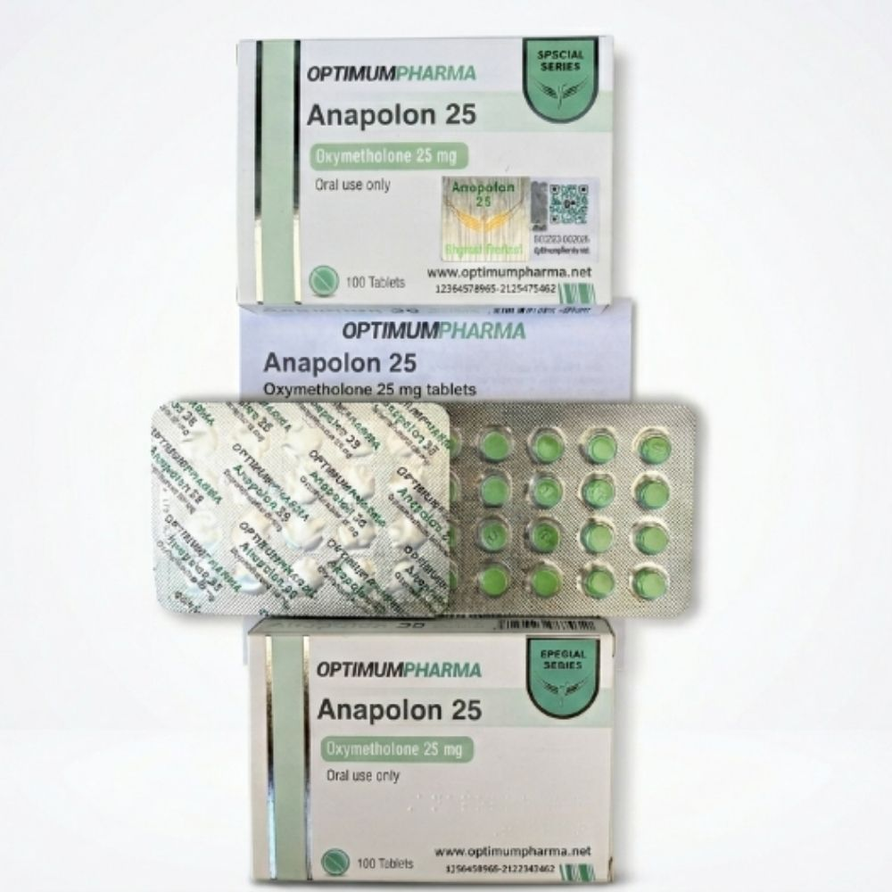 Optimum Pharma Anapolon 25 Mg 100 Tablet (Yeni Seri) 