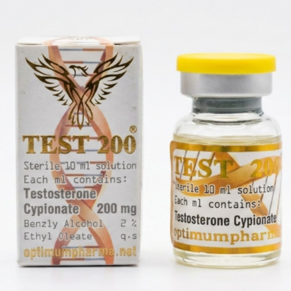 Optimum Pharma Testosterone Cypionate 200 Mg 10 Ml