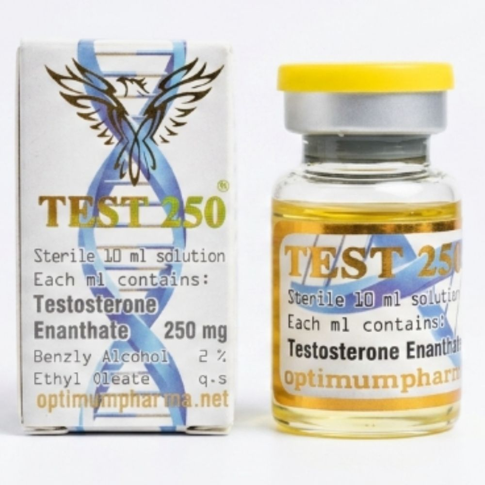 Optimum Pharma Testosterone Enanthate 250 Mg 10 Ml