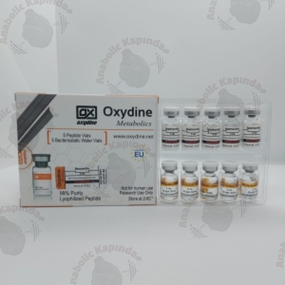 Oxydine Metabolics Hexarelin 5 Mg 5 Flakon + Antiibakteriyel Su