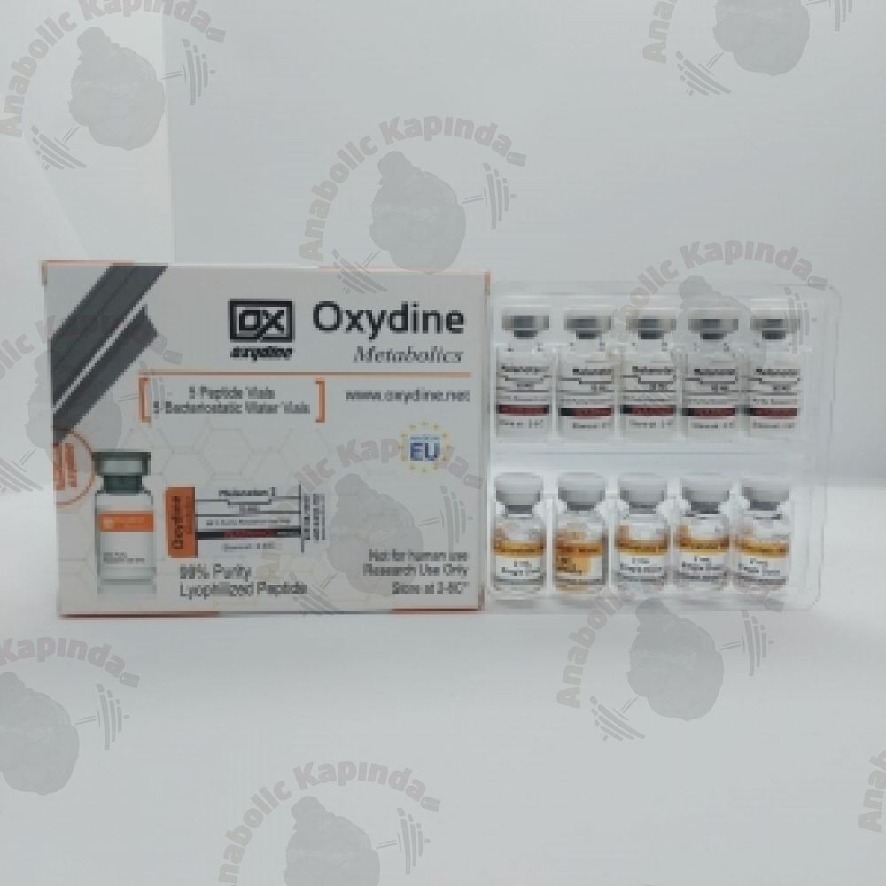 Oxydine Metabolics Melanotan 2 10 Mg 5 Flakon + Antiibakteriyel Su