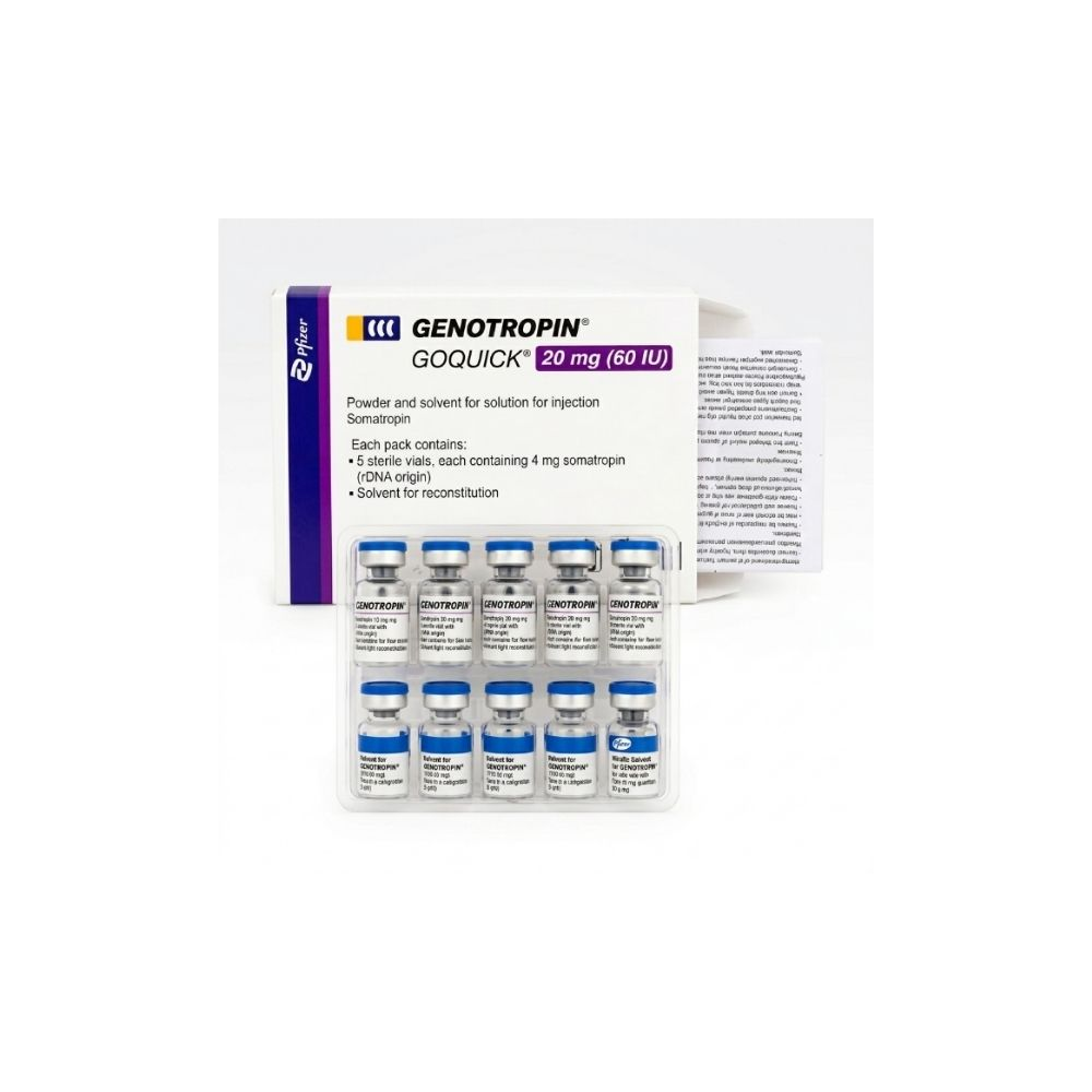 Pfizer Genotropin GoQuick 20 mg (60 IU) – Somatropin Growth Hormone