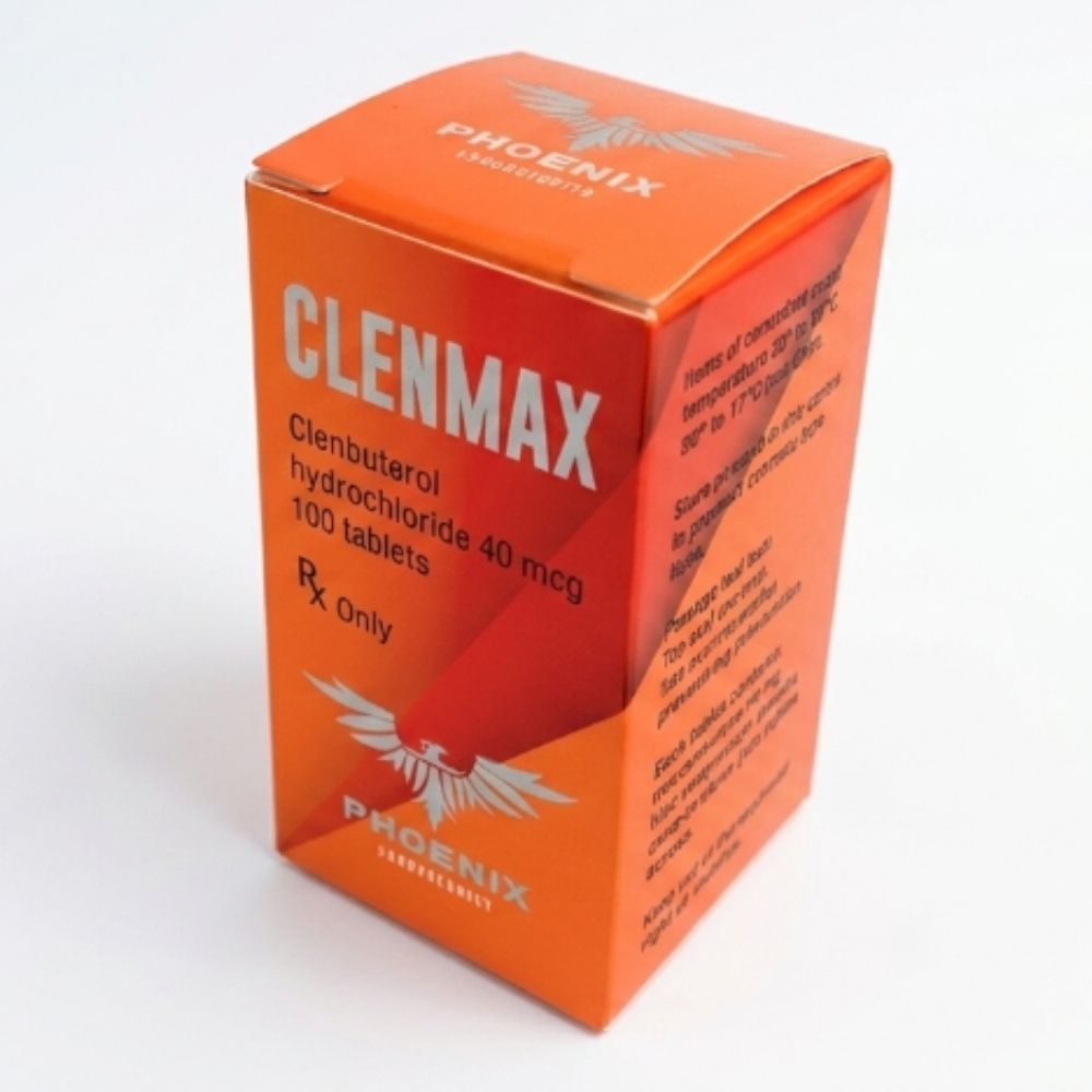 Phoenix Labs Clenbuterol  40 Mcg 100 Tablet
