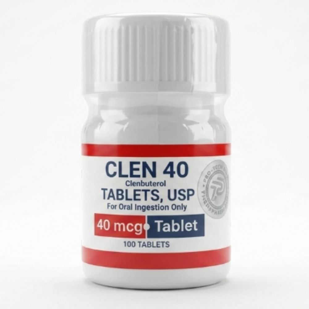 Pro-Tech Pharma Clenbuterol 40 Mcg 100 Tablet