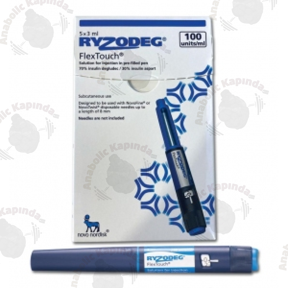 Ryzodeg Flextouch 100 U/ml 5X3ml