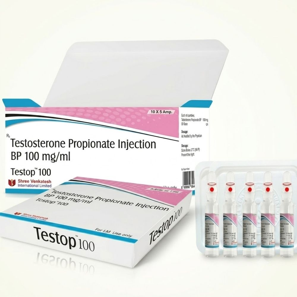 Shree Venkatesh Testosteron Propionate 100 Mg 10 Ampul