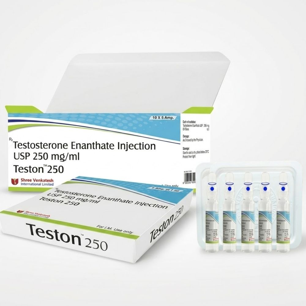 Shree Venkatesh Testosterone Enanthate 250 mg 10 Ampul