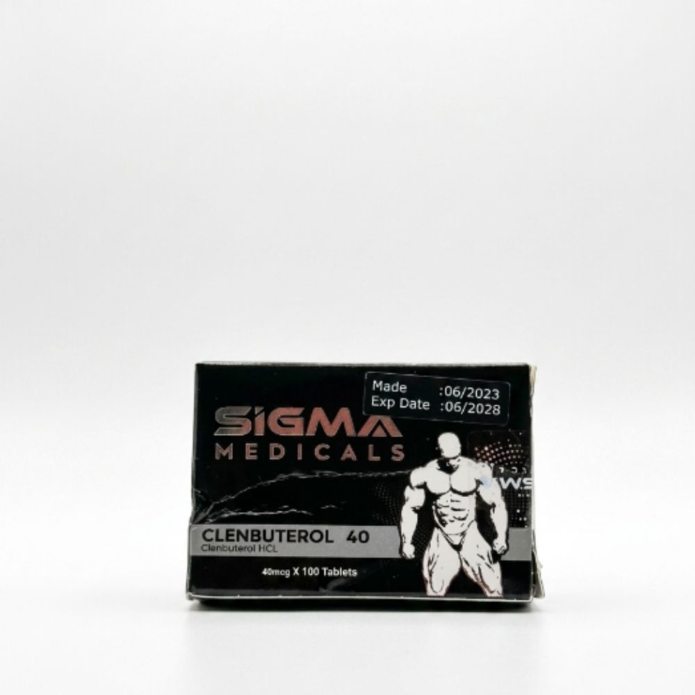 Sigma Medicals Clenbuterol 40 Mcg 100 Tablet