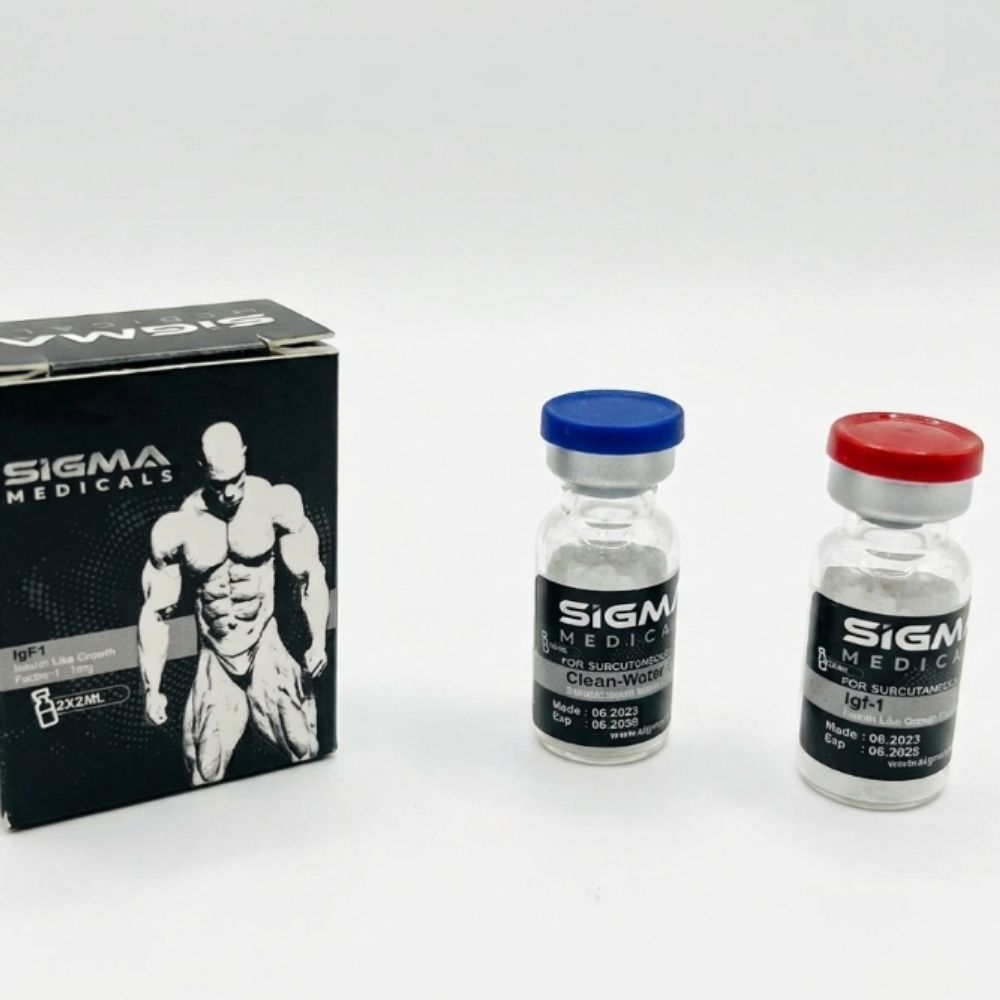 Sigma Medicals IGF1- LR3 1 Mg 1 Flakon + Antiibakteriyel Su