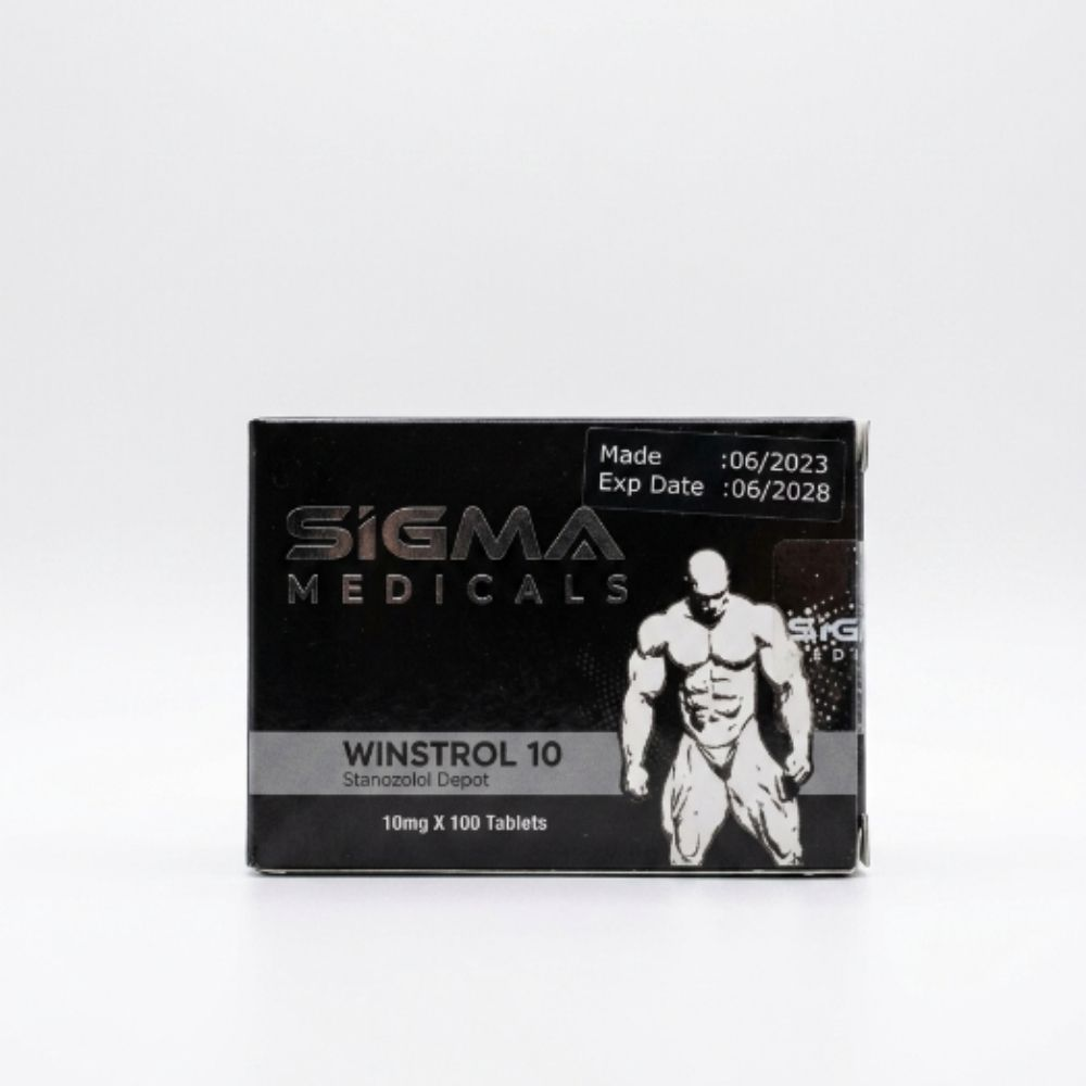 Sigma Medicals Winstrol ( Stanozolol ) 10 Mg 100 Tablet