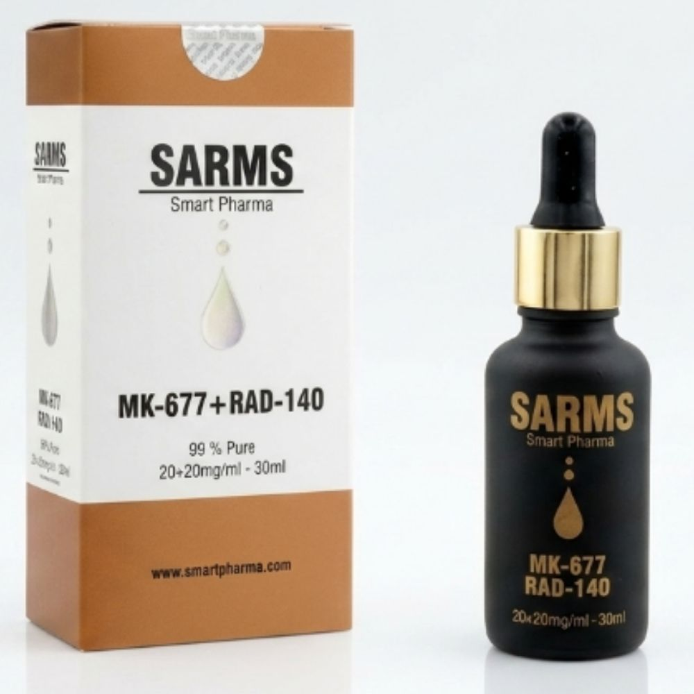 Smart Pharma Sarms MK-677 + RAD-140 (20 Mg + 20 Mg) 30 Ml