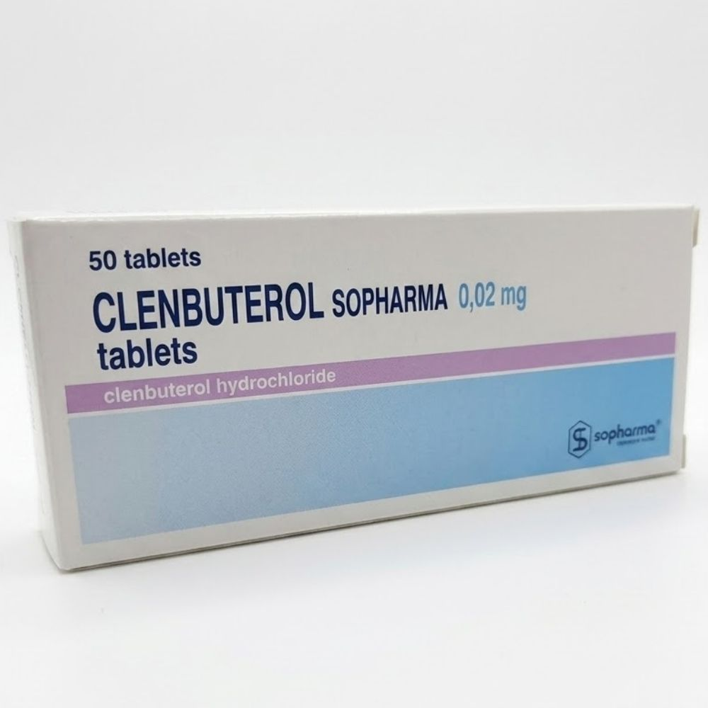 Sopharma Clenbuterol 0.02mg 50 Tablet