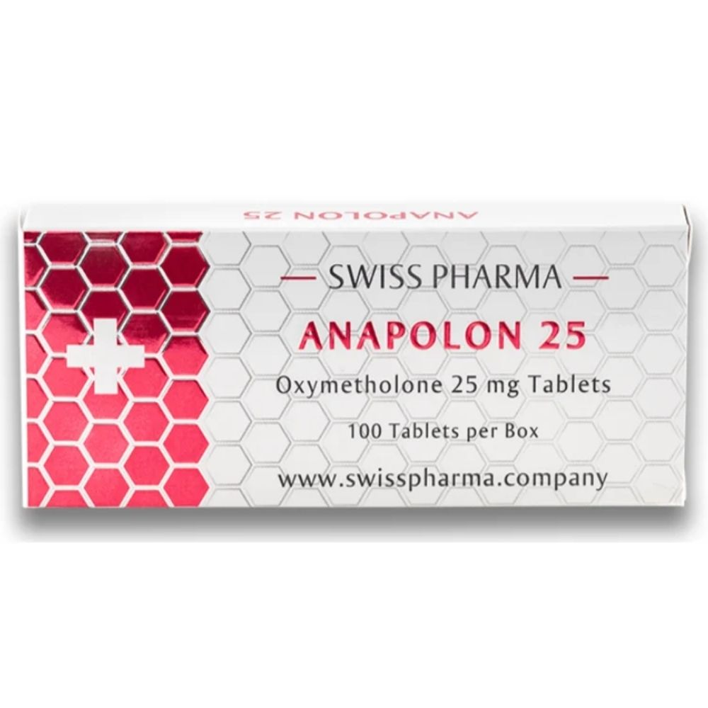 Swiss Pharma Anapolon 25mg 100 Tablet