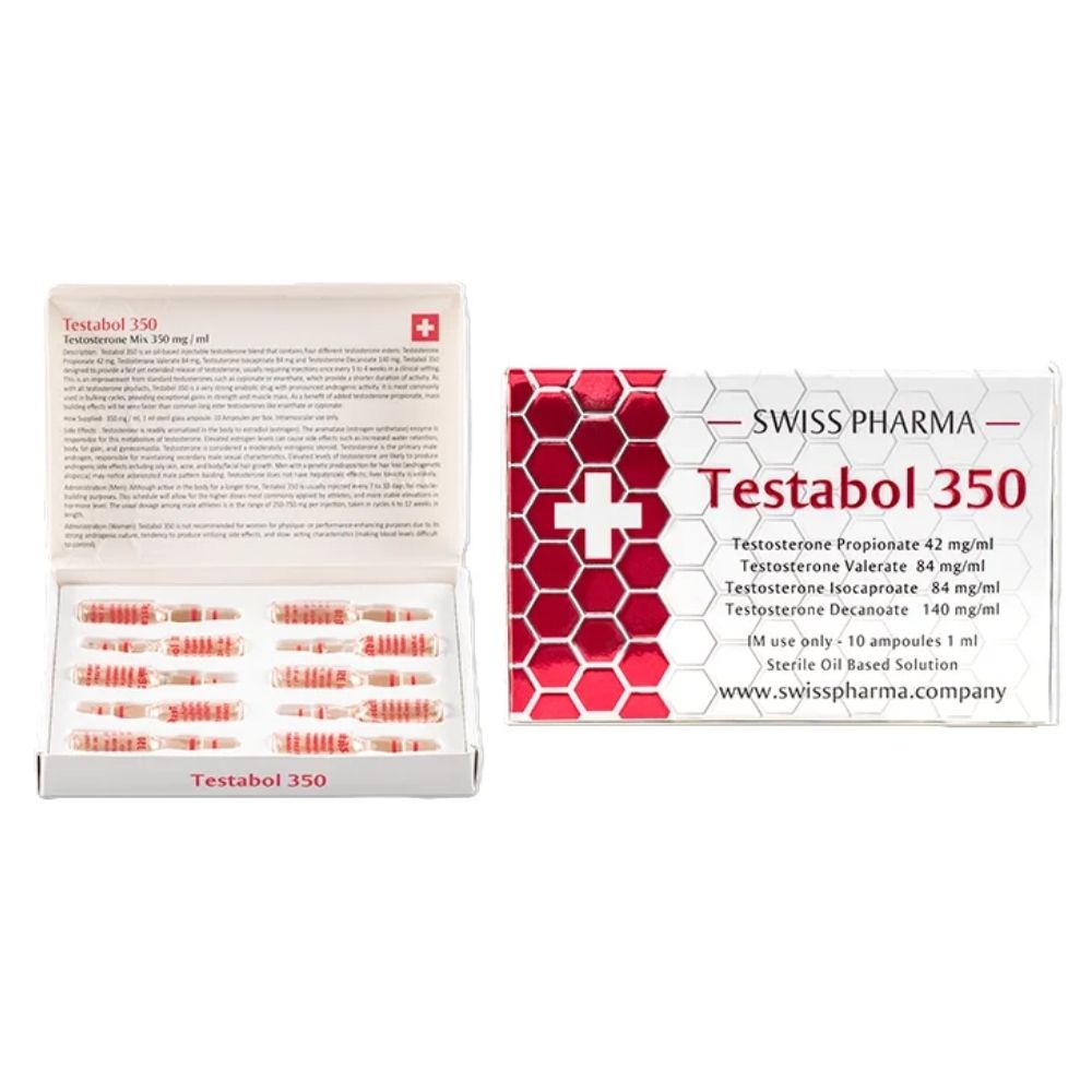 Swiss Pharma Testosteron Mix (Sustanon) 350 Mg 10 Ampul