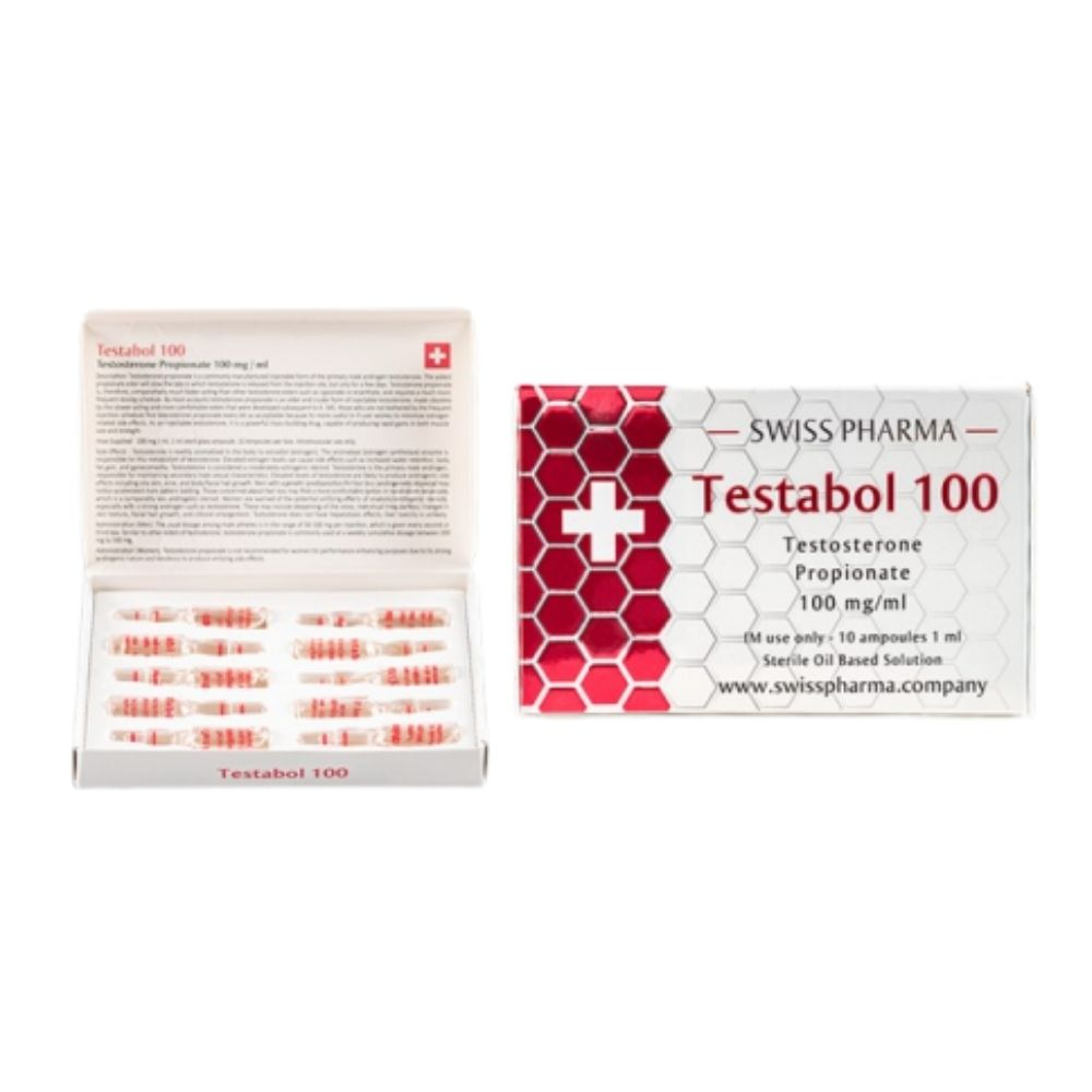 Swiss Pharma Testosterone Propionate 100 Mg 10 Ampul