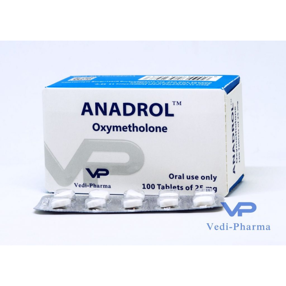 Vedi Pharma Anapolon 25 Mg 100 Tablet