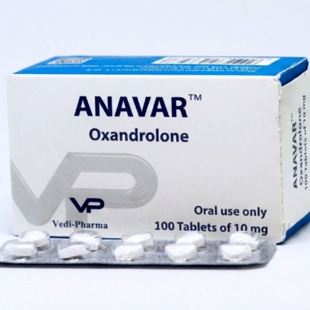 Vedi Pharma Oxandrolone ( Anavar ) 10 Mg 100 Tablet