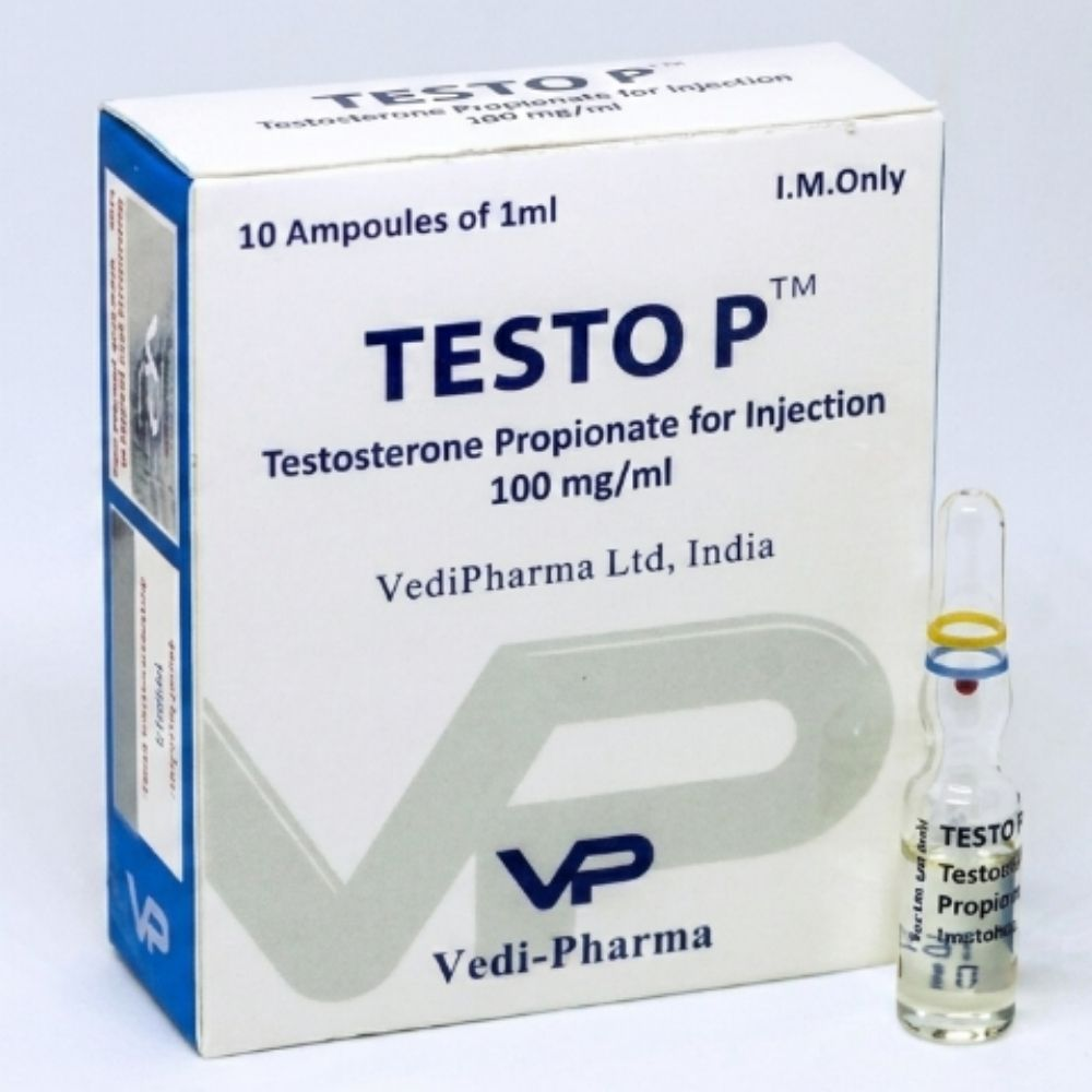 Vedi Pharma Testosteron Propionate 100 Mg 10 Ampul