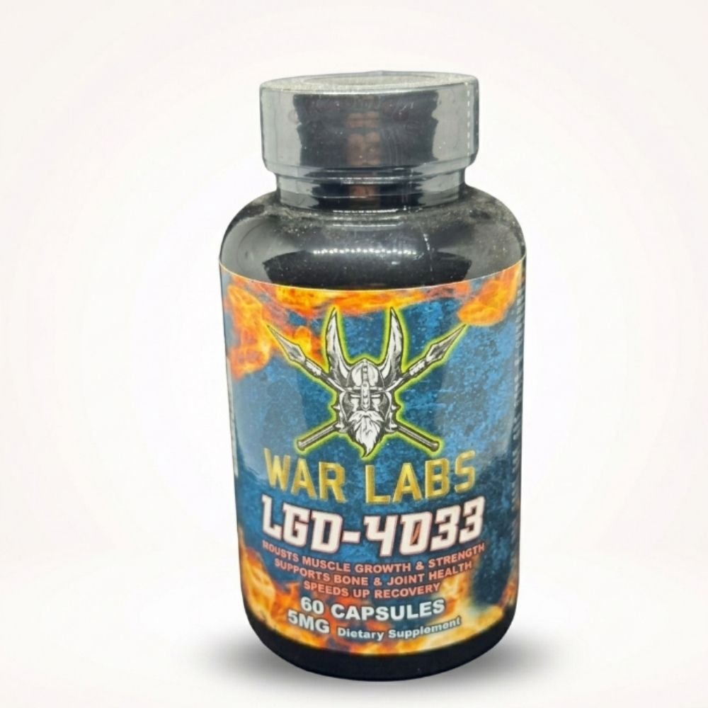 War Labs LGD-4033 (Ligandrol) 5 mg – 60 Kapsül | Kas Kütlesi & Güç Artışı Desteği