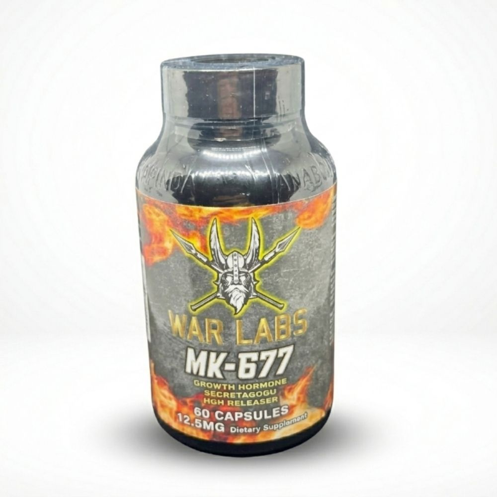 War Labs MK-677 (Ibutamoren) 12.5 mg – Growth Hormone Artışı, Kas Gelişimi & Recovery | 60 Kapsül